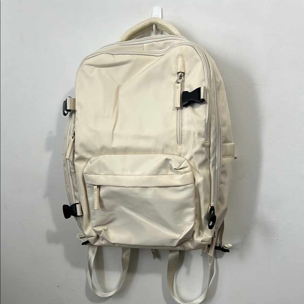 Cream Backpack